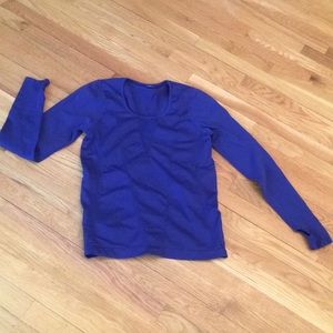 Navy blue workout spandex tap approx size  large